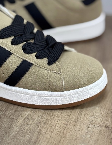 Baskets femme en daim mode streetwear sneakers suédine confortables mode casual sport