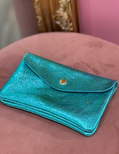 Porte monnaie souple en cuir...