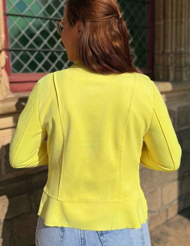 Veste femme en daim coupe perfecto...