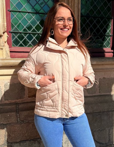 Veste matelassée femme mi saison à...