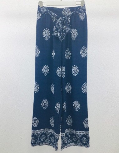 Pantalon fluide femme légers taille haute été
