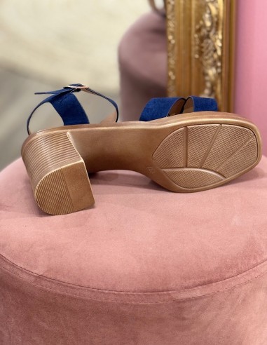 Sandales à talon femme confort à...