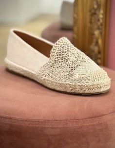 Espadrilles femme dentelle...