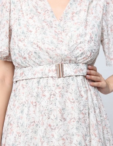 Robe longue femme été chic bohème -...