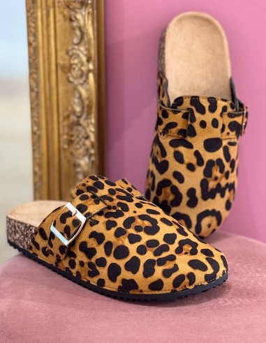 Sabots mules femme confort en suédine...