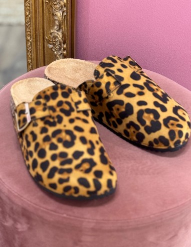 Sabots mules femme confort en suédine...