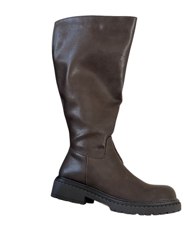 Bottes hautes style cavalier femme...