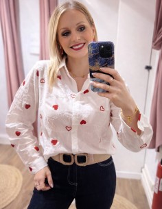 Chemisier femme en coton...