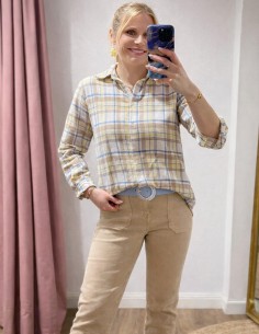 Chemise chaude femme en...