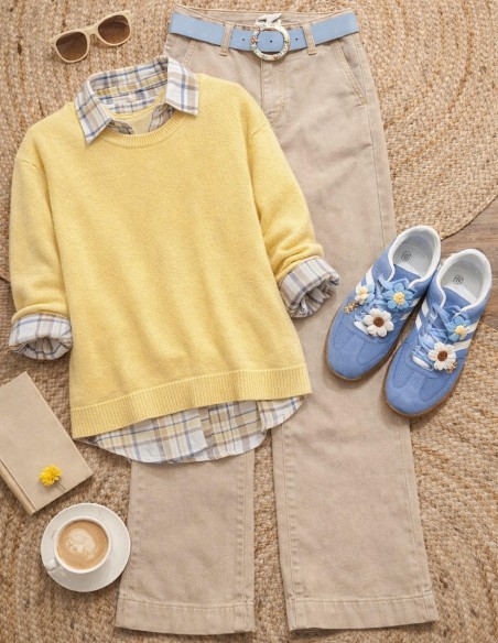 Pull femme cov V made in italy en viscosqe - Maille légère et toucher doux