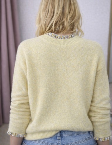 Pull mi-saison femme couleur pastel...