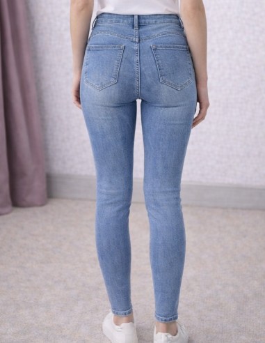 Jean skinny push-up femme taille...