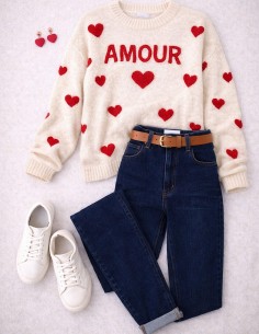 Jean mom fit bleu brut... 2