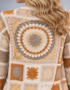 Gilet en crochet femme 100%... 2