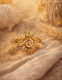 Bague soleil réglable en... 2