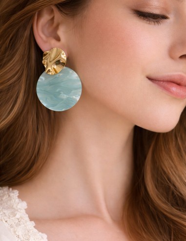 Boucles d'oreilles pendantes design...