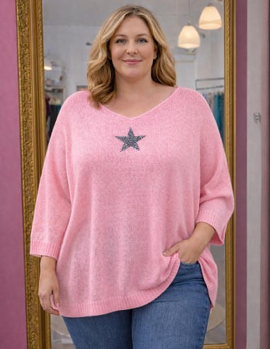 Pull Femme Grande Taille 42 à 48 -...