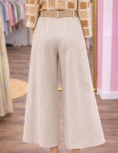 Pantalon Large Femme Fluide... 2