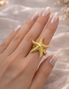 Bague Etoile de Mer Femme...