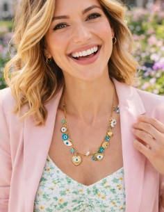 Collier Charms Œil... 2