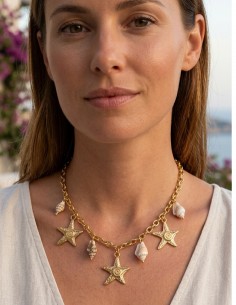 Collier Etoile de Mer &... 2