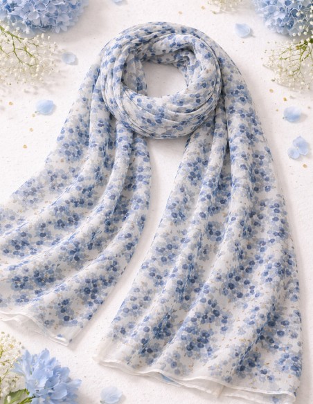 Foulard mode tendance floral