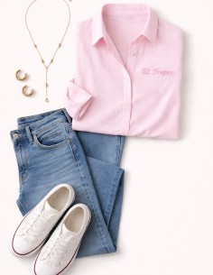 Chemise Femme Rose St... 2