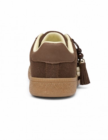 baskets femme chic vue arrière semelle et finition