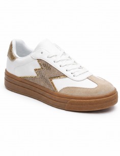 Baskets Blanches Femme...