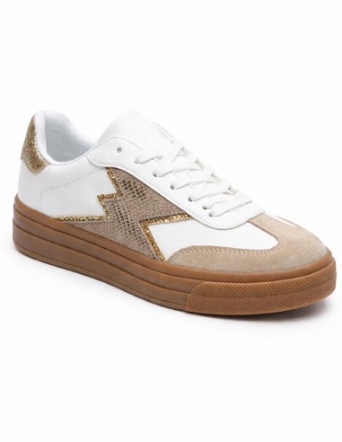 Baskets Blanches Femme Tendance –...