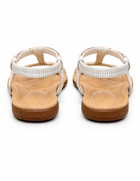 sandales élastique femme grande taille