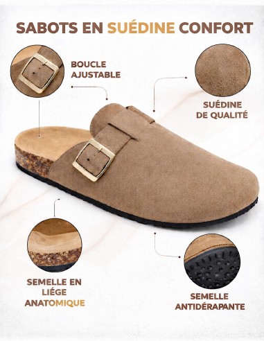 Sabots Femme Confort Anatomique en...