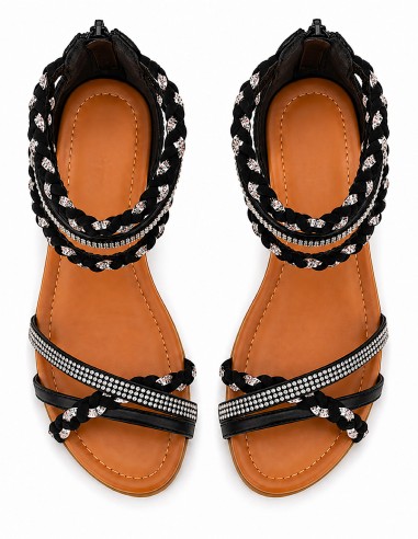 sandales compensées femme petit talon pour cérémonie confortable et chic