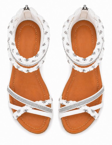 Sandales femme petit talon compensé...