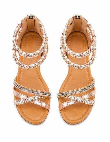 Sandales Femme Été Compensées Confort...