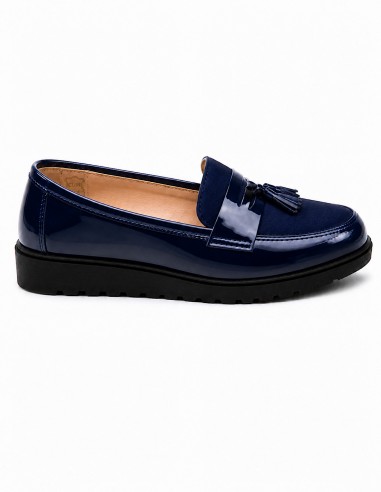 Mocassins vernis femme semelle...