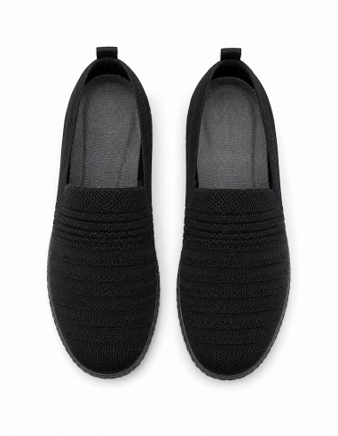baskets confort femme toile respirante grande pointure 41 42 43 44 pied sensible extensible