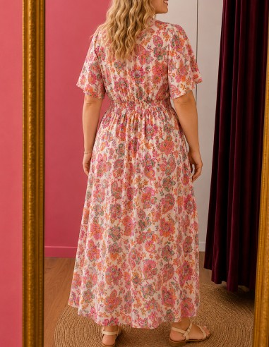 robe longue bohème femme colorée look tendance