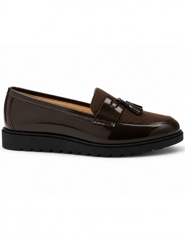Mocassins vernis femme semelle...