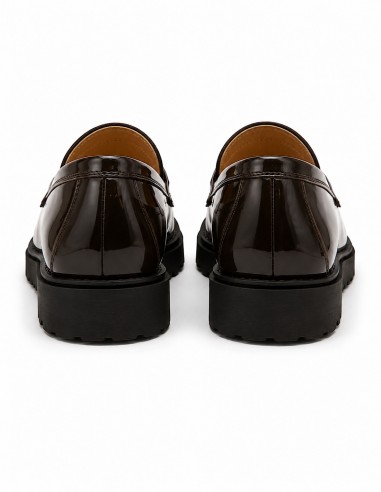 Mocassins vernis femme semelle...