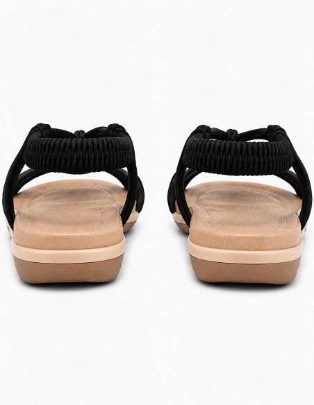 sandales été femme confort avec semelle orthopédique femme élastique