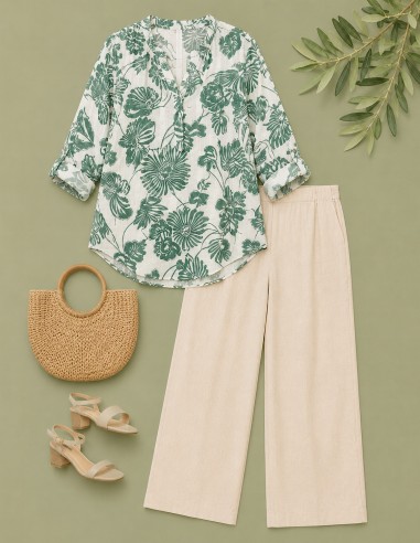 look fluide et confortable femme grande taille printemps été