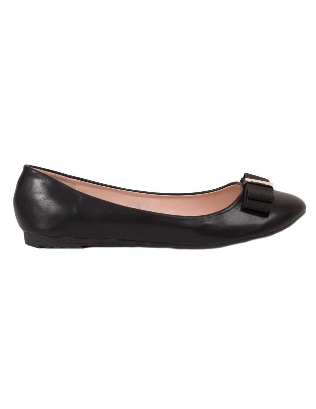 41 Fantaisie Ballerine 44 Avec Nœud Pointure Grande Femme Noir E9HID2