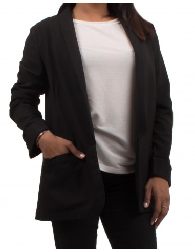 blazer noir femme