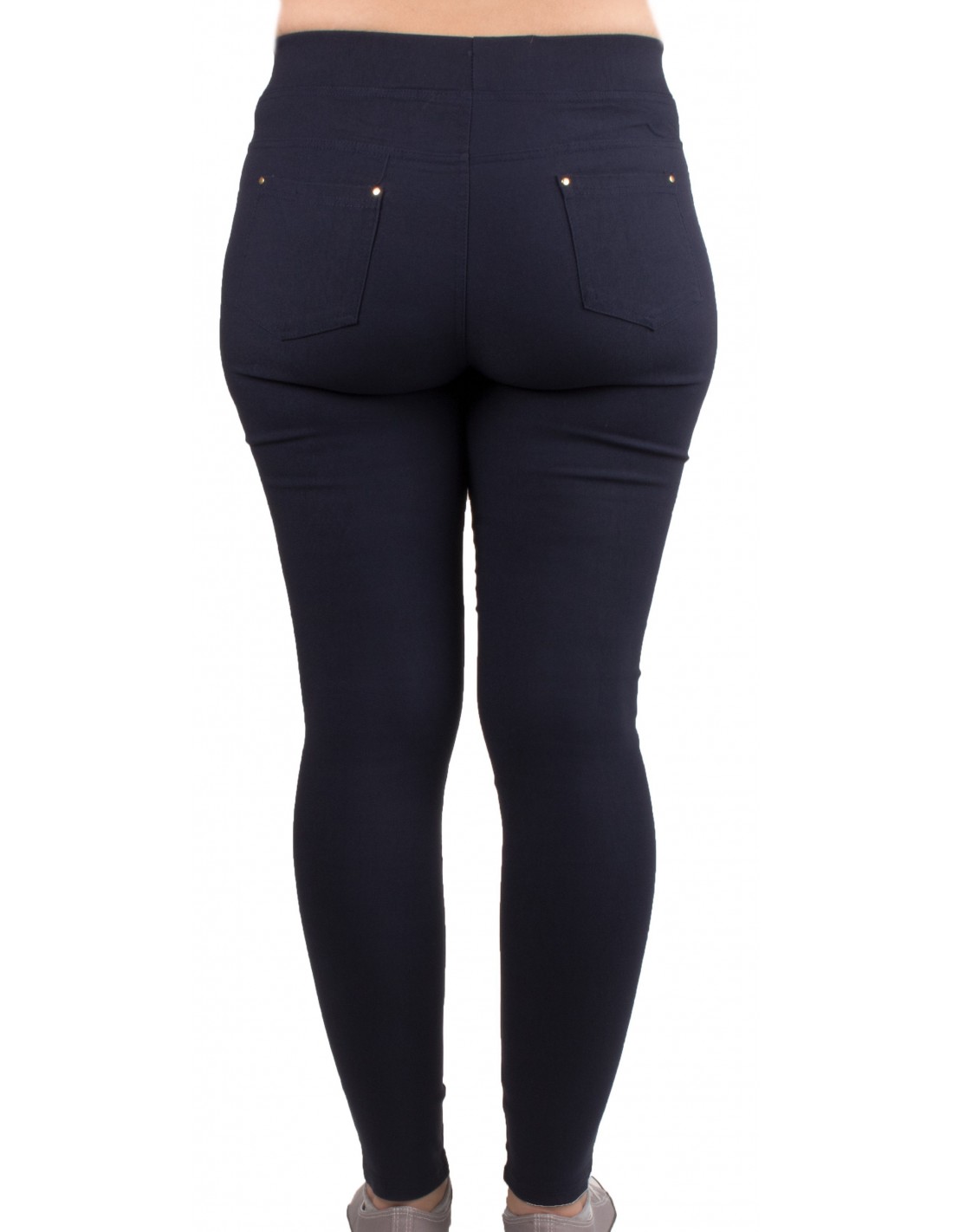 Jegging femme stretch taille haute Grande Taille du 42 au 52
