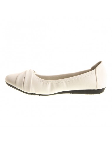 Ballerines noires souples semelle intérieure cuir & boucle décorative argentée strass