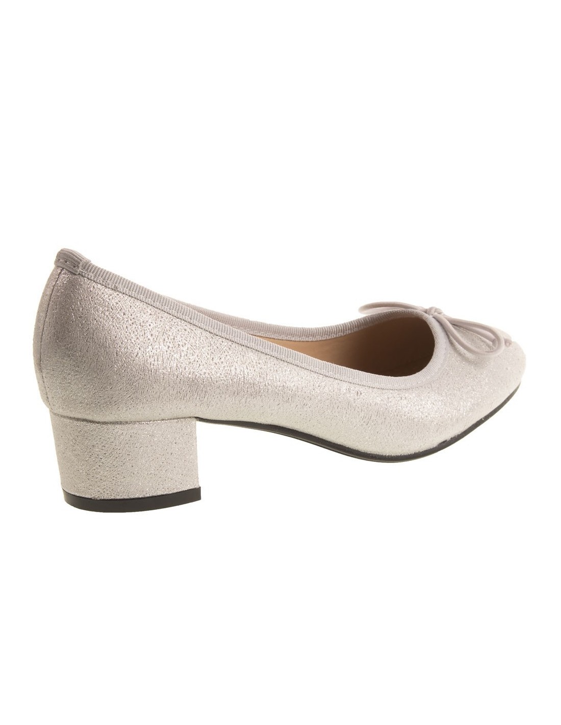 ballerines talon carré