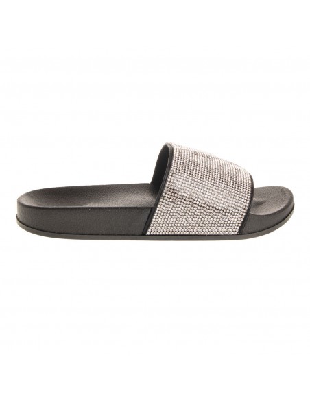 claquette a strass femme