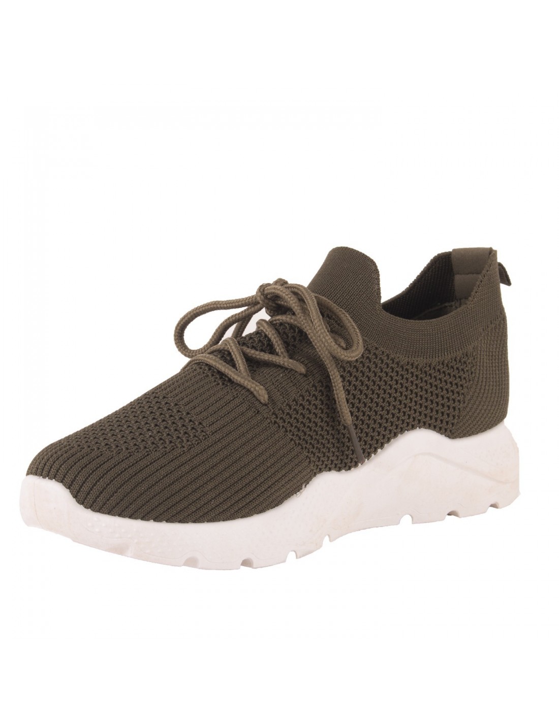 Baskets de sport femme légère & souple semelle blanche crantée Baskets de sport femme légère & souple semelle blanche crantée