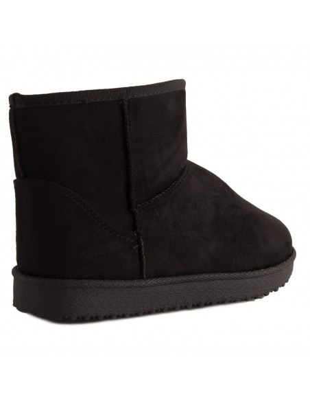 Bottes fourrées femme basse forme boots fourrure synthétique